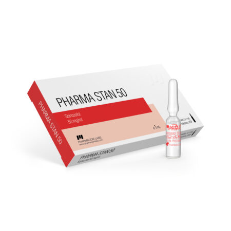 Buy Pharma STAN 50 Ampoules Injectable Steroid Online - Pharmacom Labs