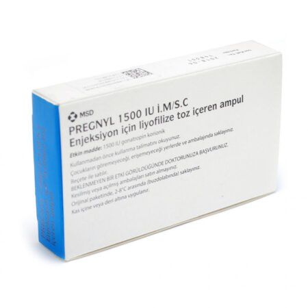 Buy Pregnyl 1500IU HCG Post Cycle Therapy Steroid Online  - MSD