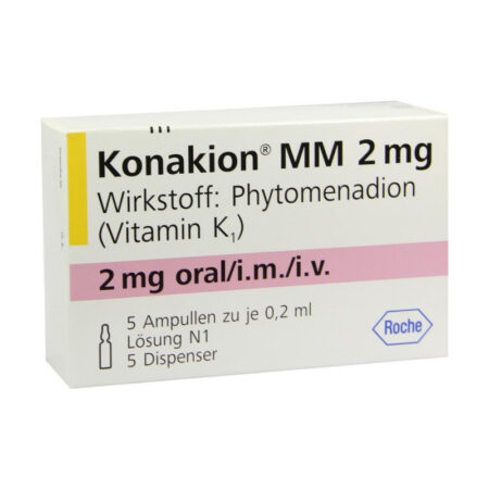 Buy Konakion MM 2 Pediatric Vitamins & Supplement Steroid Online - Roche