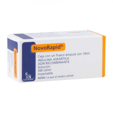 Buy Novorapid 100IU (Vial) Insulin Steroid Online - Novo Nordisk